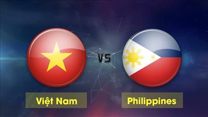 Các trận bóng lịch sử giữa Việt Nam và Philippines